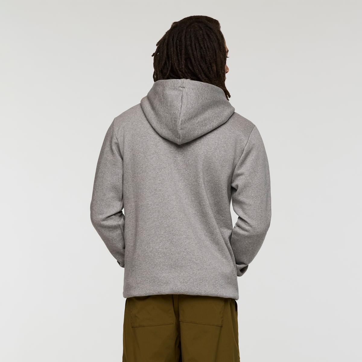 Melting Sunset Pullover Hoodie - Men's - Heather Grey - US 4978