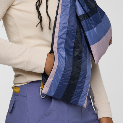 Fuego Down Scarf - Carbon Stripes - US 3325