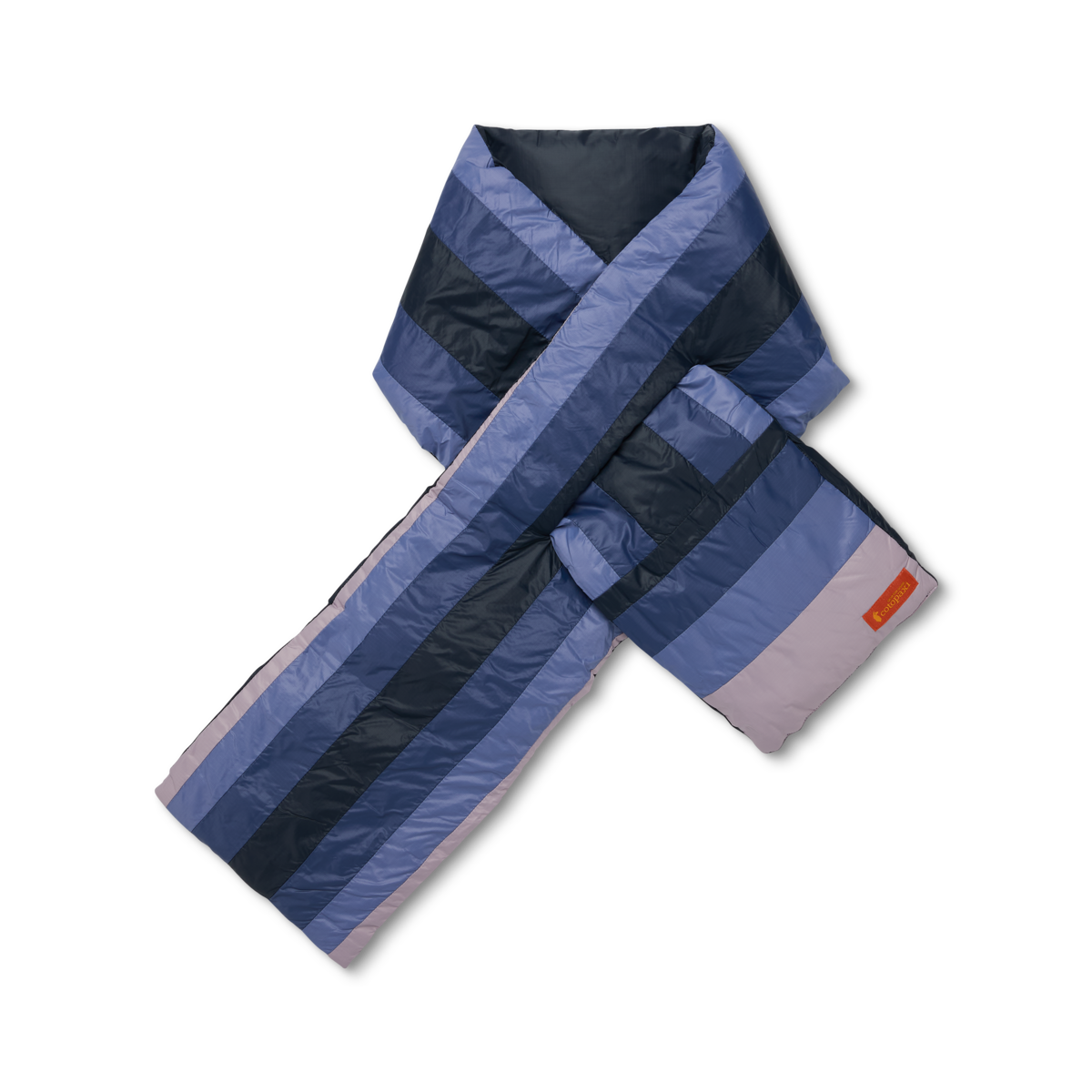 Fuego Down Scarf - Carbon Stripes - US 3325