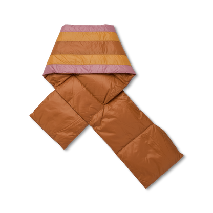 Fuego Down Scarf - Sienna Stripes - US 3770