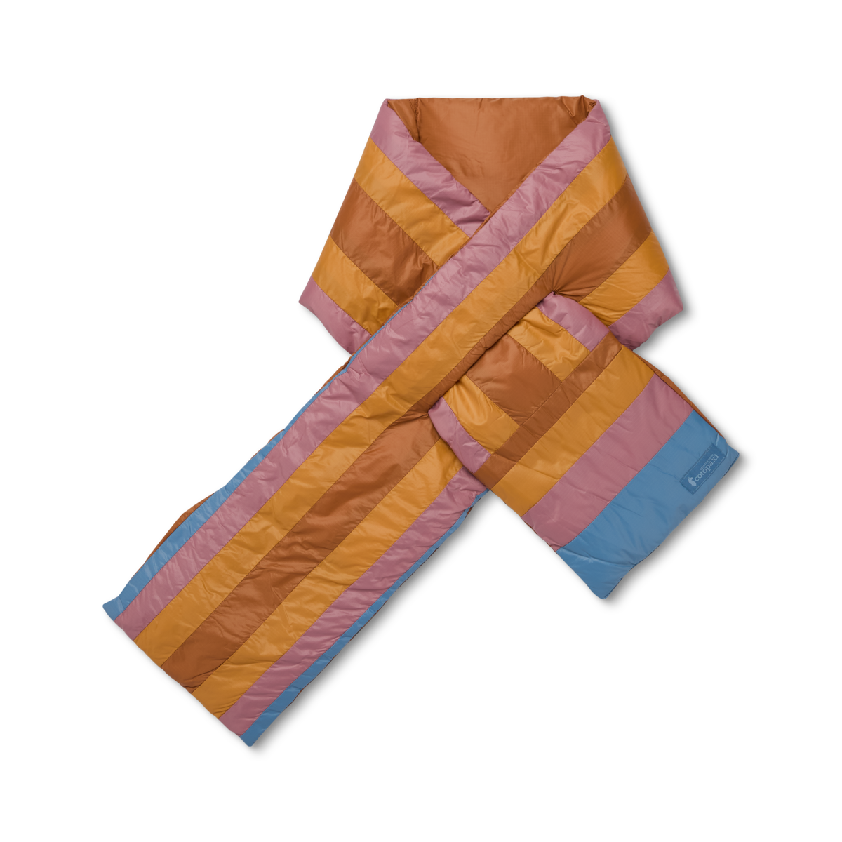 Fuego Down Scarf - Sienna Stripes - US 3770