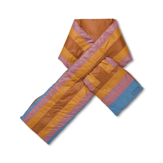 Fuego Down Scarf - Sienna Stripes - US 3770