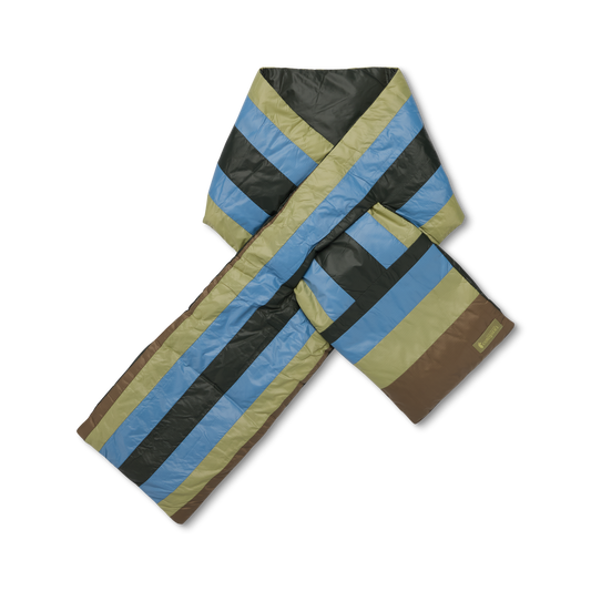 Fuego Down Scarf - Woods Stripes - US 1408