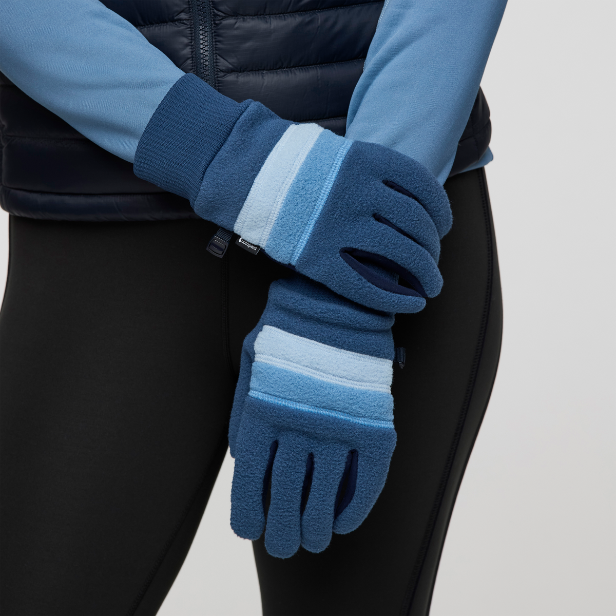 Teca Fleece Gloves - Deep Sea - US 2046