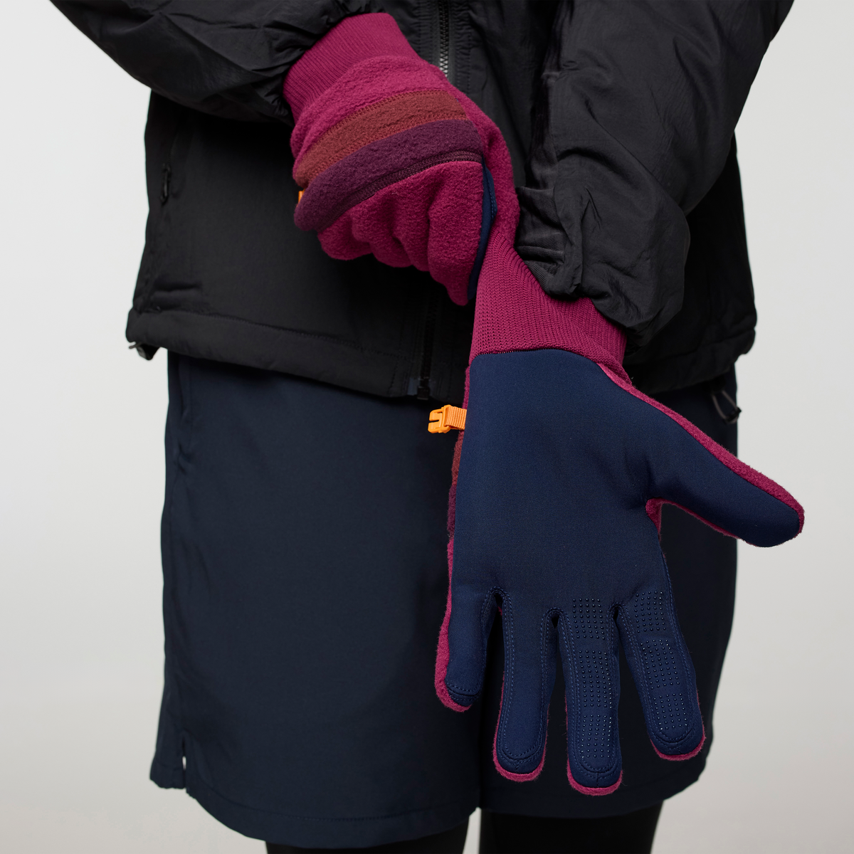 Teca Fleece Gloves - Deep Sea - US 2046