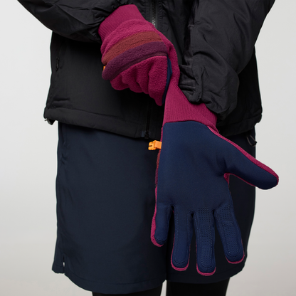 Teca Fleece Gloves - Deep Sea - US 2046