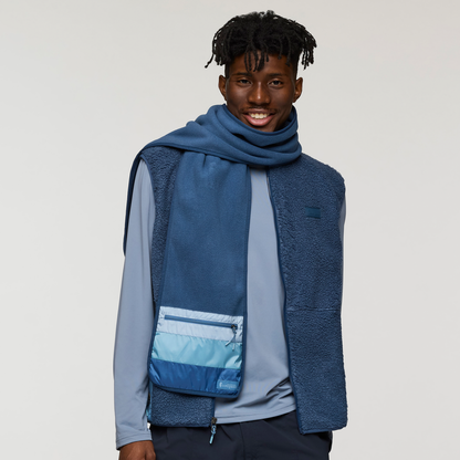 Teca Fleece Scarf - Deep Sea - US 2091