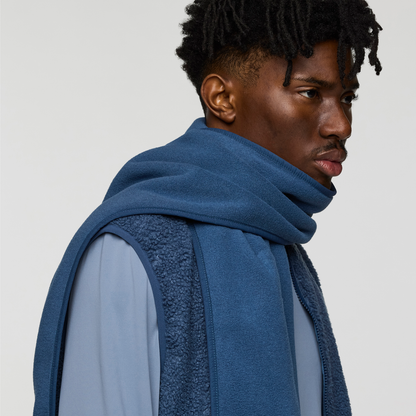 Teca Fleece Scarf - Deep Sea - US 2091