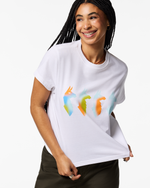 Cuatro Bitmap T-Shirt - Women's - White - US 9296