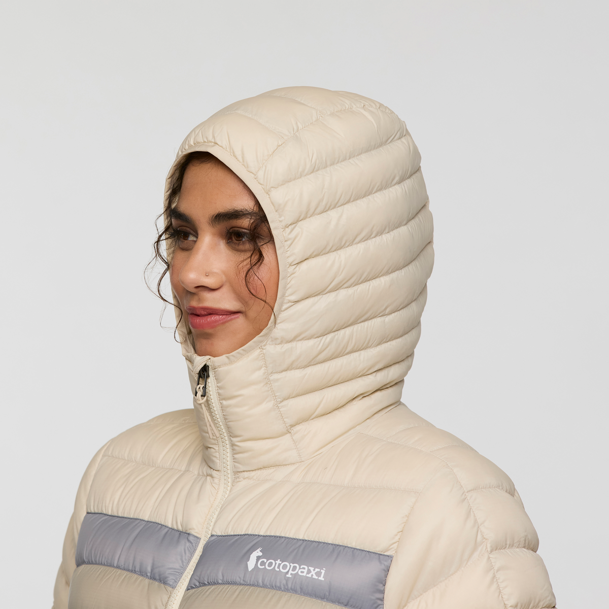 Fuego Down Parka - Women's - Cream Stripes - US 9799
