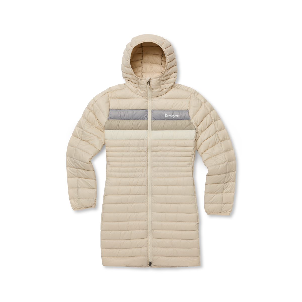 Fuego Down Parka - Women's - Cream Stripes - US 9799