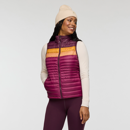 Fuego Down Vest - Women's - Blackberry/Jam - US 7503