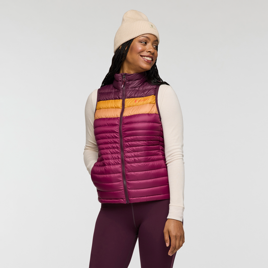 Fuego Down Vest - Women's - Blackberry/Jam - US 7503
