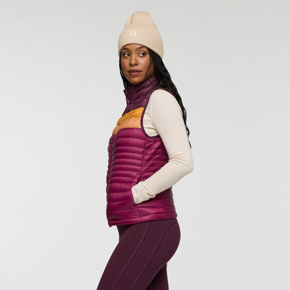 Fuego Down Vest - Women's - Blackberry/Jam - US 7503