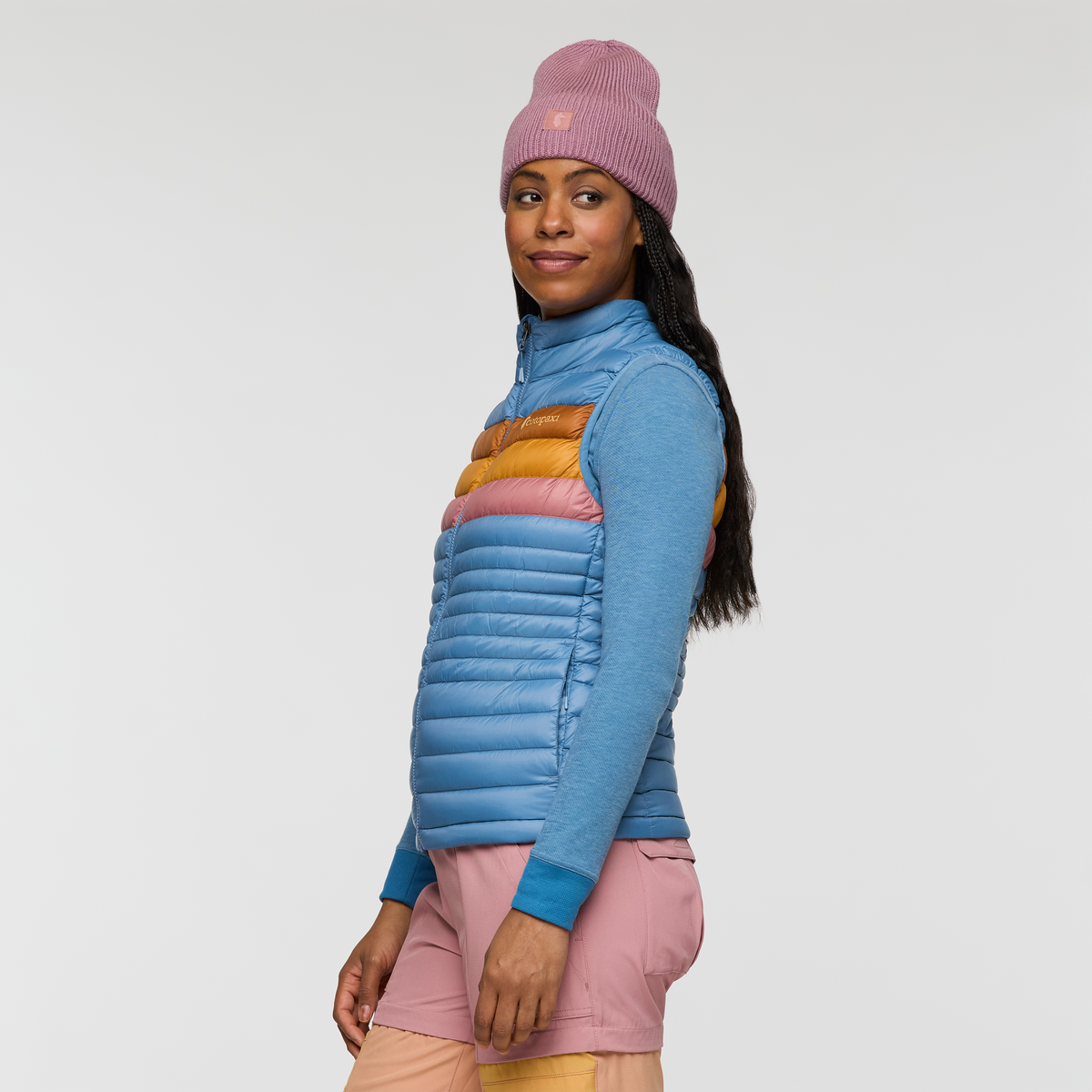 Fuego Down Vest - Women's - Fjord Stripes - US 5435