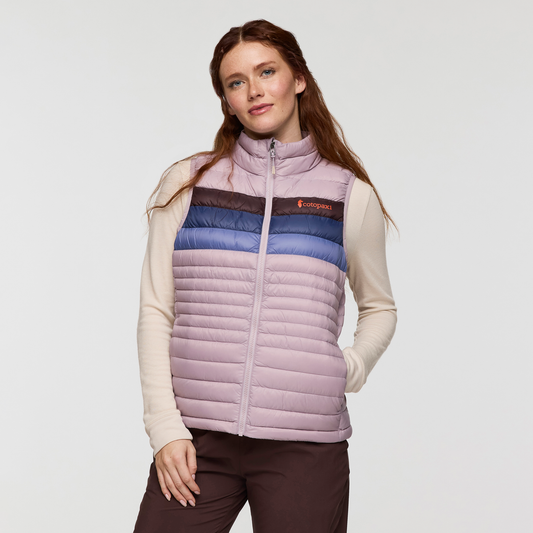 Fuego Down Vest - Women's - Quartz Stripes - US 3261