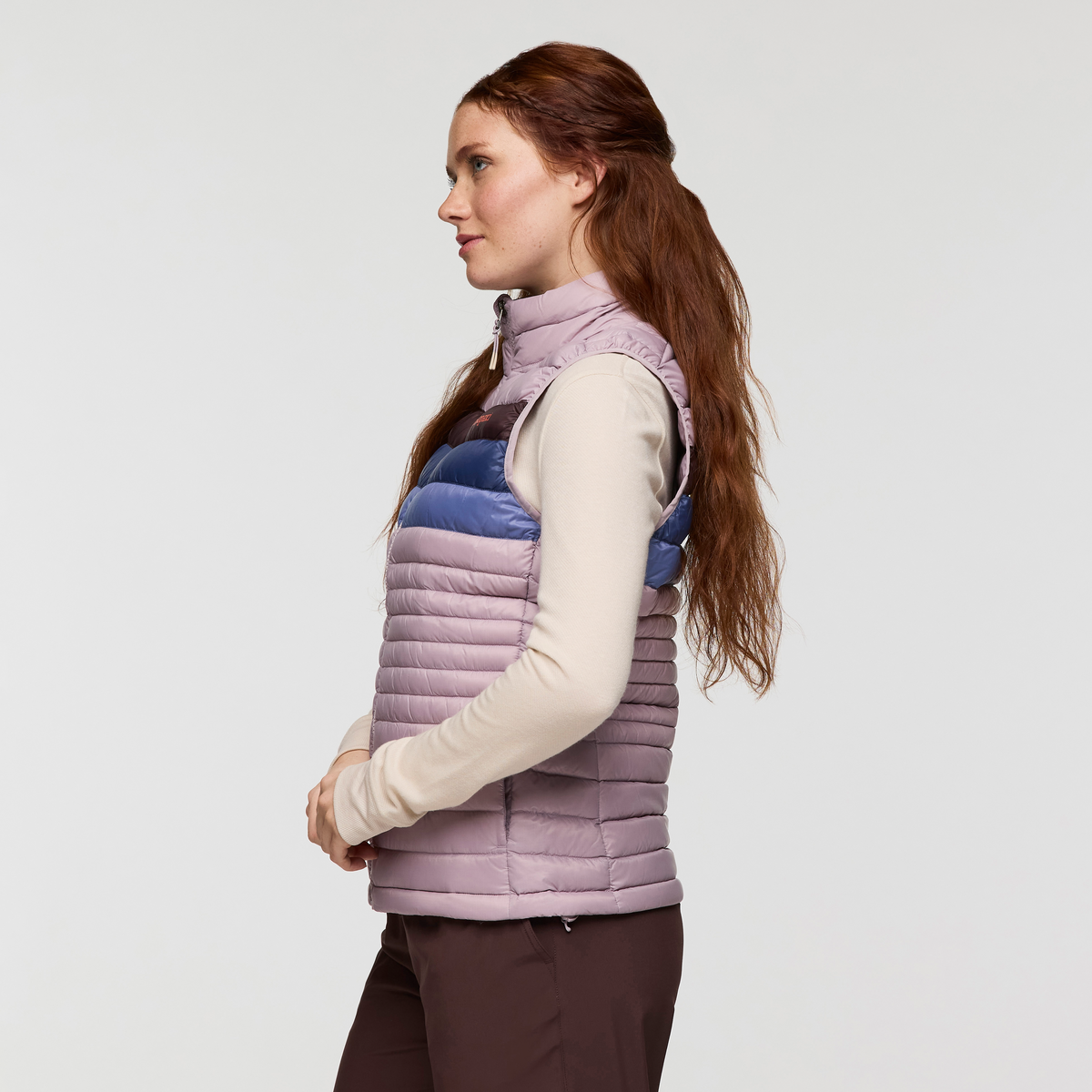 Fuego Down Vest - Women's - Quartz Stripes - US 3261