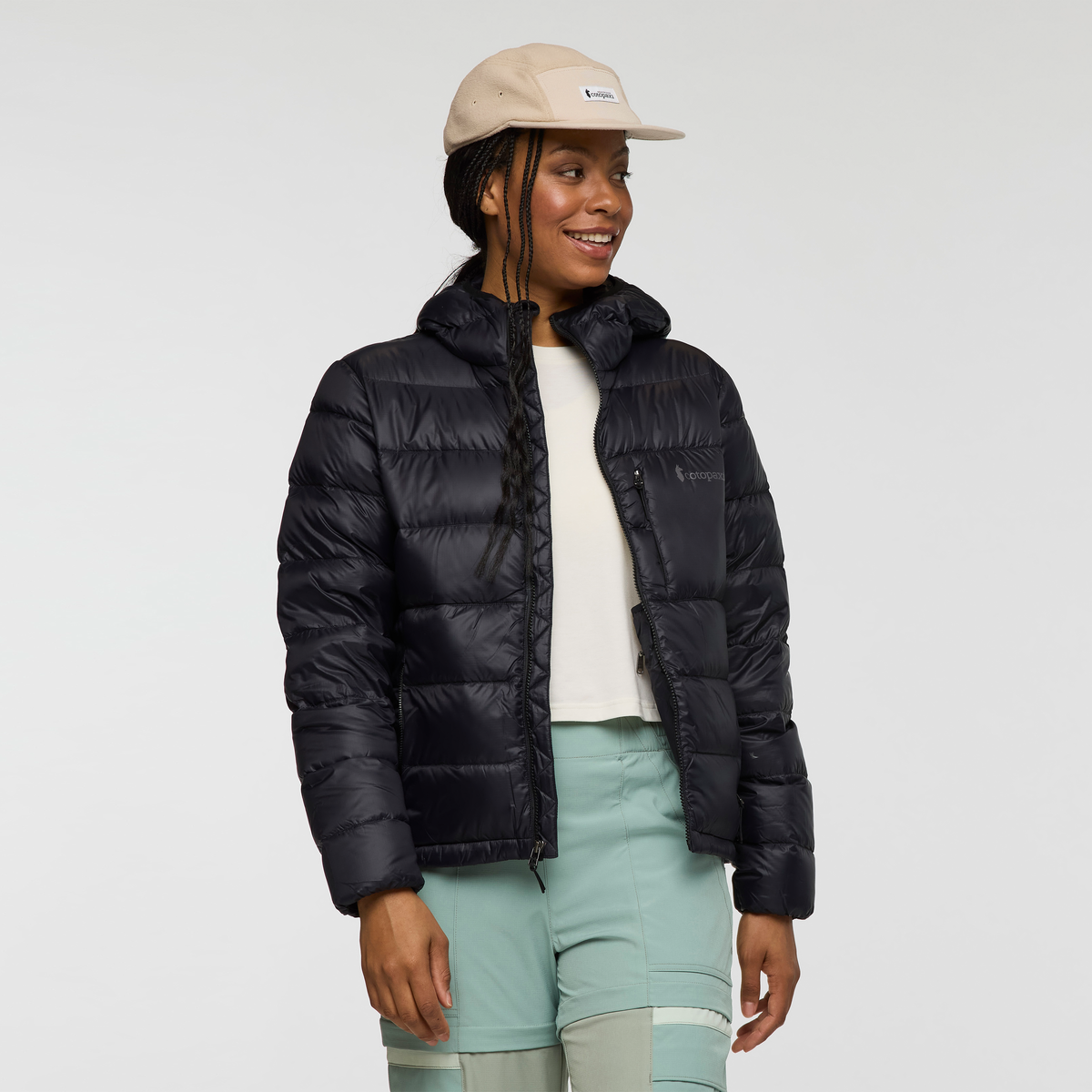 Fuego Max Down Hooded Jacket - Women's - Cotopaxi Black - US 6830