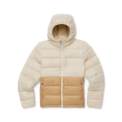 Fuego Max Down Hooded Jacket - Women's - Cream/Khaki - US 2042