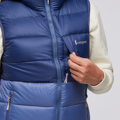 Fuego Max Down Vest - Women's - Dusk/Blue Smoke - US 6027