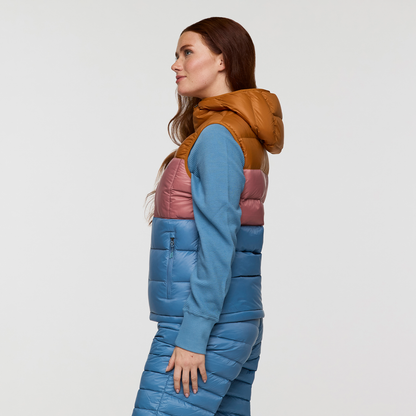 Fuego Max Down Vest - Women's - Sienna/Fjord - US 9329