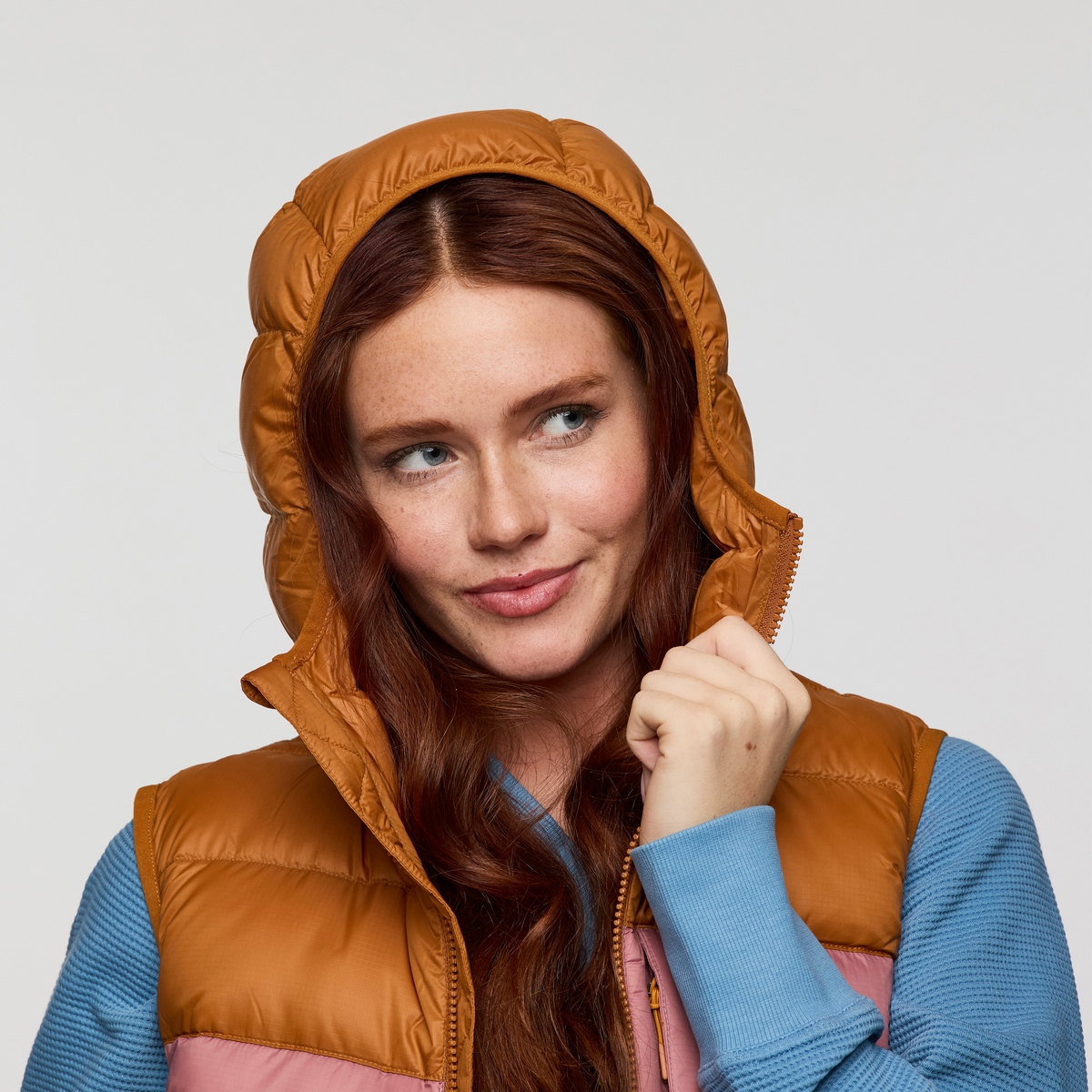 Fuego Max Down Vest - Women's - Sienna/Fjord - US 9329