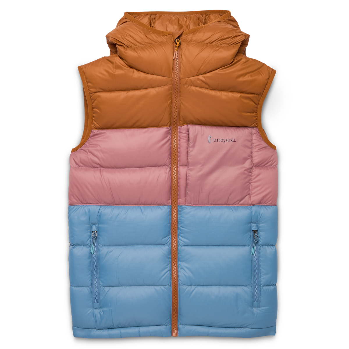 Fuego Max Down Vest - Women's - Sienna/Fjord - US 9329