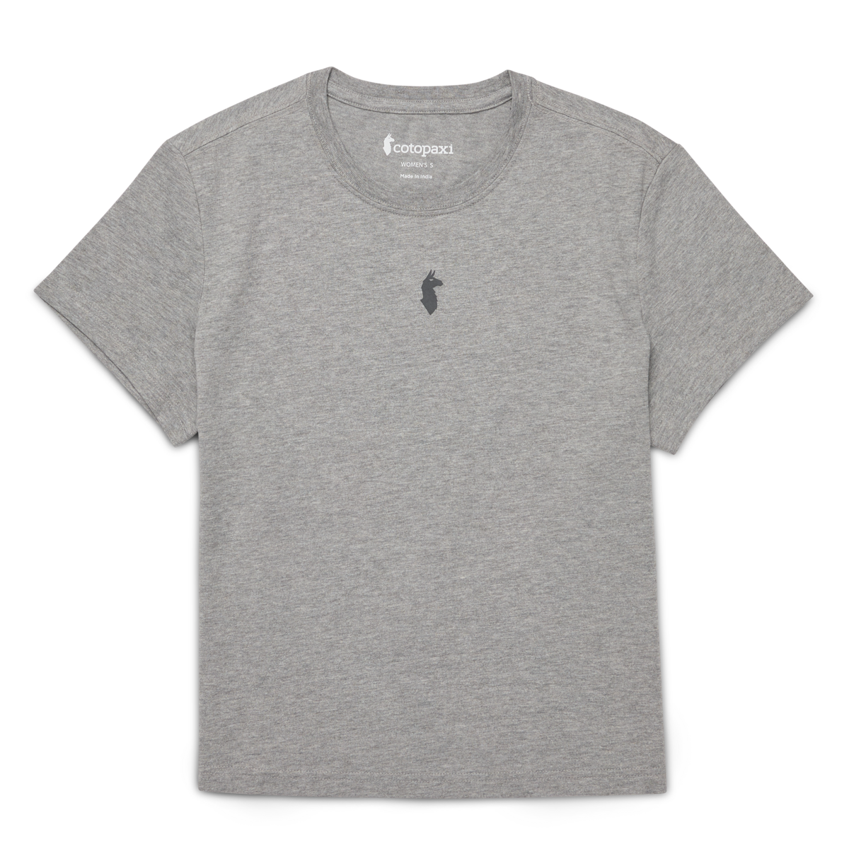 Llama Icon T-Shirt - Women's - Heather Grey - US 4654