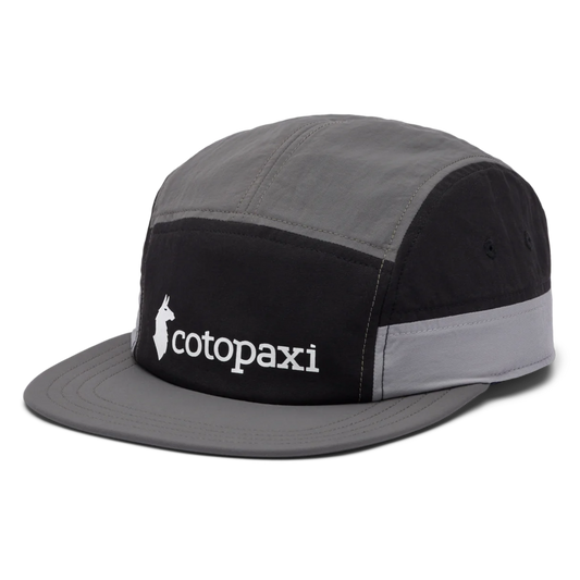 Cotopaxi Tech 5-Panel Hat - Black/Cinder - US 4825