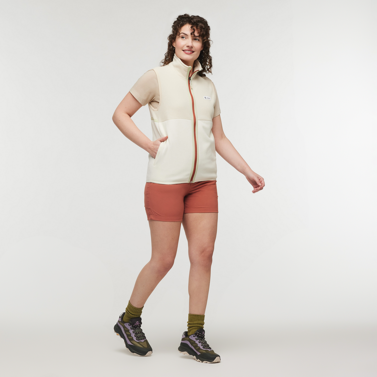 Amado Fleece Vest - Women's - Bone/Cream - US 2688