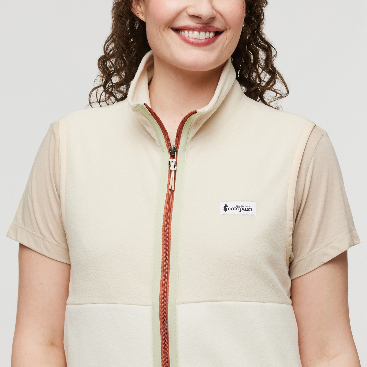 Amado Fleece Vest - Women's - Bone/Cream - US 2688
