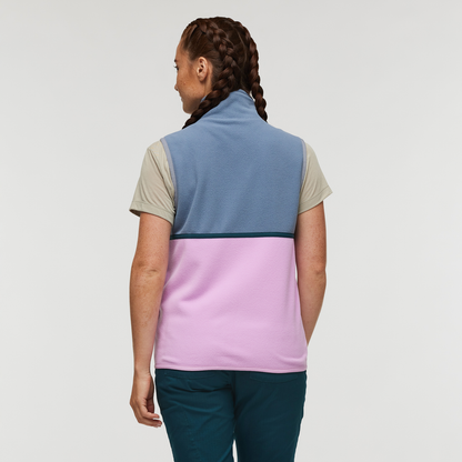 Amado Fleece Vest - Women's - Tempest/Orchid Bloom - US 2334