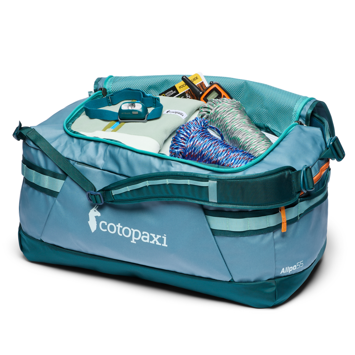 Allpa Getaway 55L Duffel - Blue Spruce/Abyss - US 6521