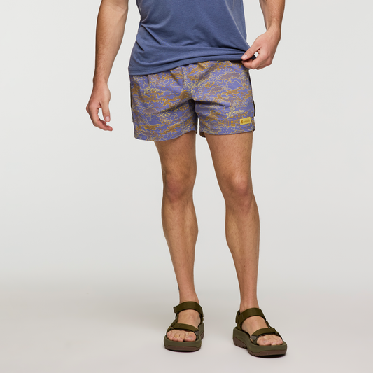 Brinco 5" Short - Print - Men's - Scenic Route Blue Smoke - US 6719