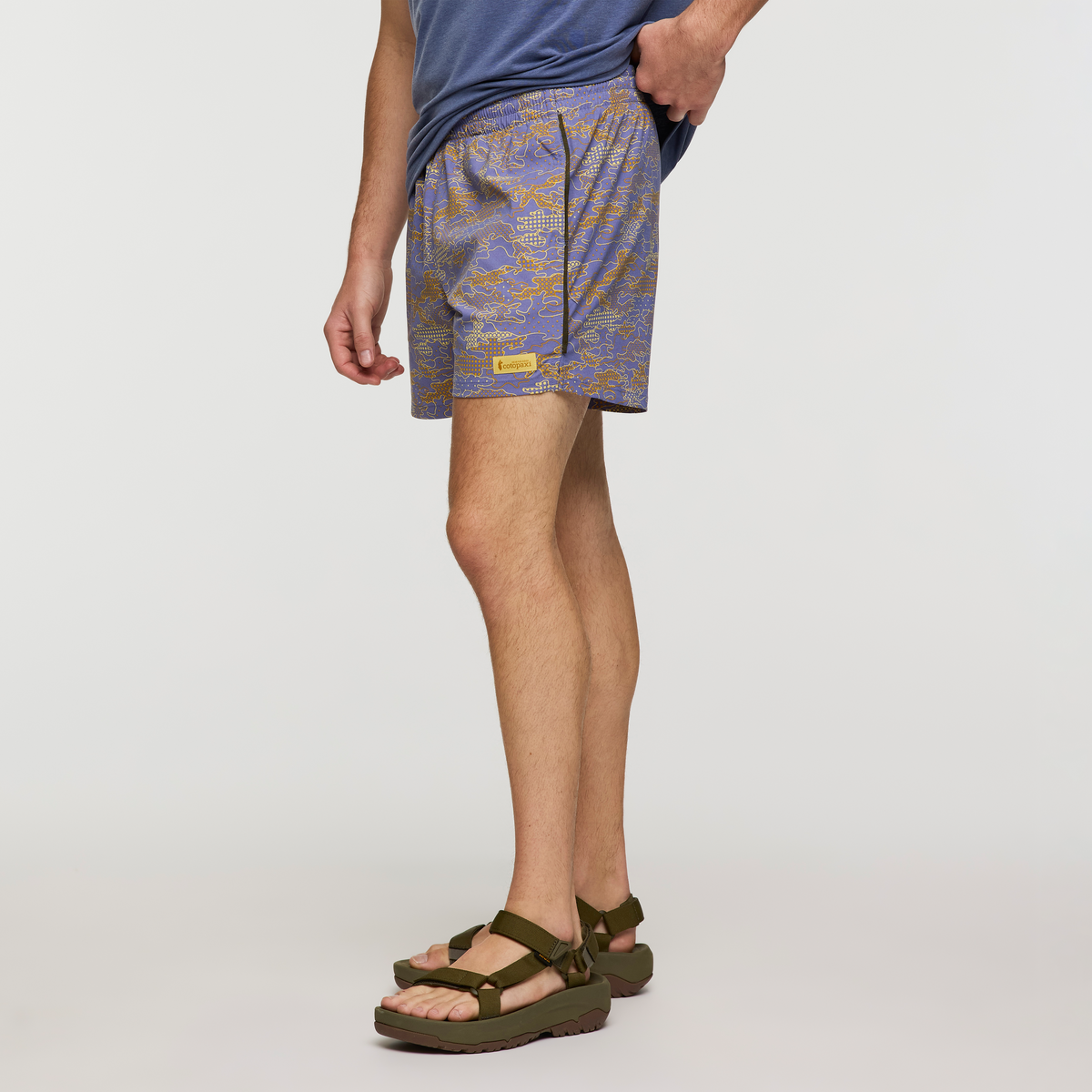 Brinco 5" Short - Print - Men's - Scenic Route Blue Smoke - US 6719