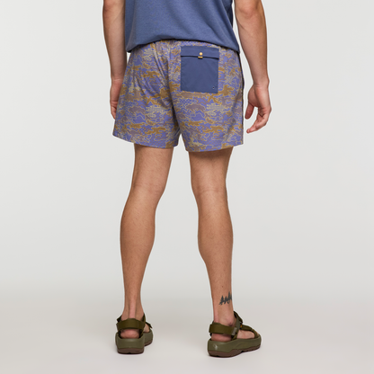 Brinco 5" Short - Print - Men's - Scenic Route Blue Smoke - US 6719
