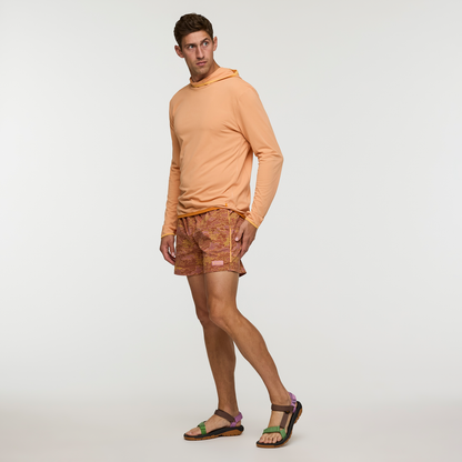 Brinco 5" Short - Print - Men's - Scenic Route Faded Brick - US 6244