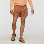 Brinco 5" Short - Print - Men's - Scenic Route Faded Brick - US 6244