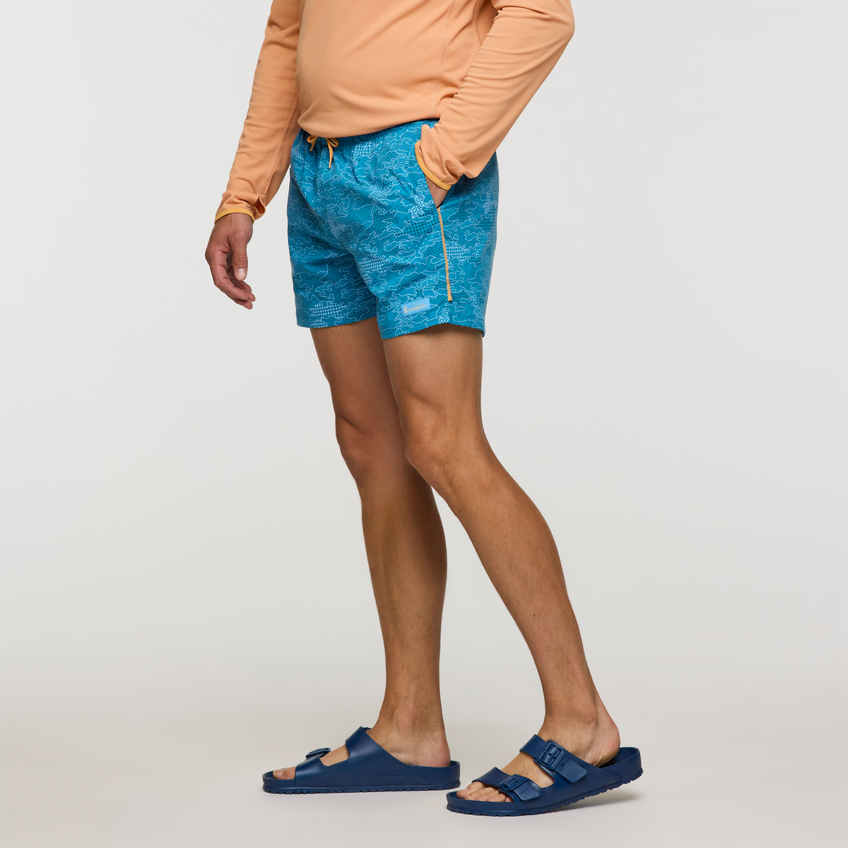 Brinco 5" Short - Print - Men's - Scenic Route Lake - US 4064