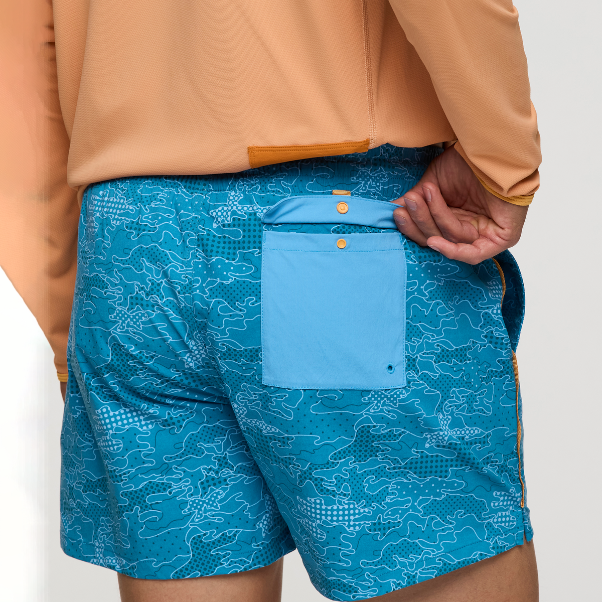 Brinco 5" Short - Print - Men's - Scenic Route Lake - US 4064