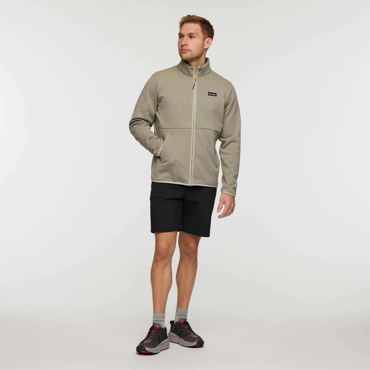Envo Fleece Full-Zip Jacket - Men's - Heather Pebble - US 8288
