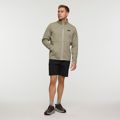 Envo Fleece Full-Zip Jacket - Men's - Heather Pebble - US 8288