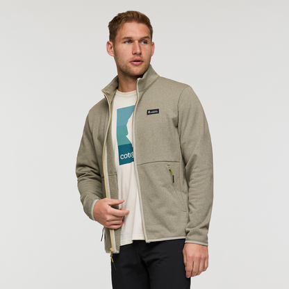 Envo Fleece Full-Zip Jacket - Men's - Heather Pebble - US 8288