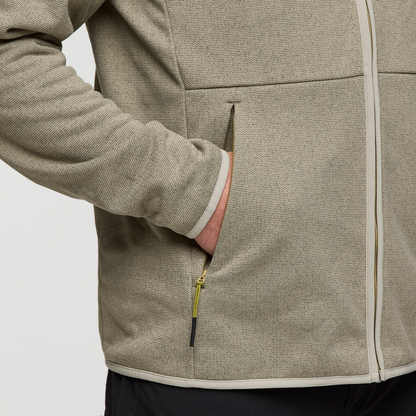 Envo Fleece Full-Zip Jacket - Men's - Heather Pebble - US 8288
