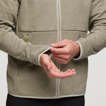 Envo Fleece Full-Zip Jacket - Men's - Heather Pebble - US 8288