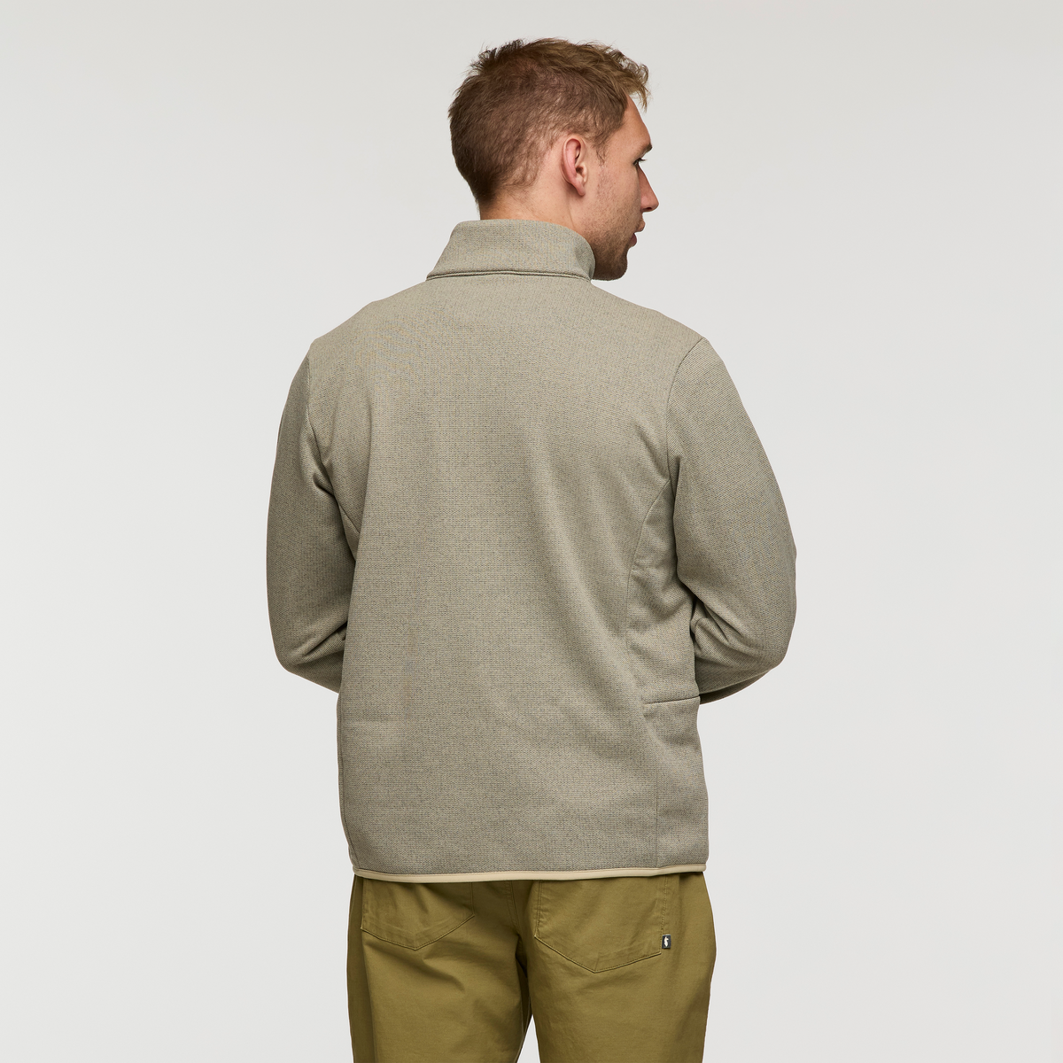 Envo Fleece Quarter-Zip Pullover - Men's - Heather Pebble - US 1684