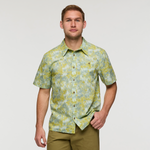 Estival Button Up Shirt - Print - Men's - Galactic Lemongrass - US 1385