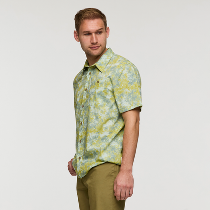 Estival Button Up Shirt - Print - Men's - Galactic Lemongrass - US 1385