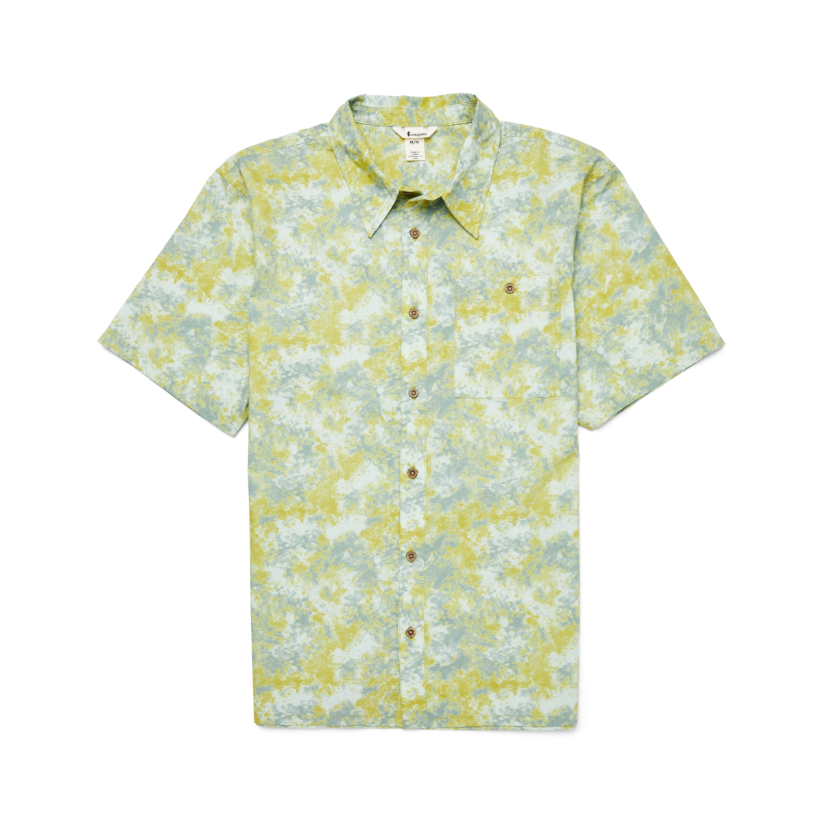 Estival Button Up Shirt - Print - Men's - Galactic Lemongrass - US 1385