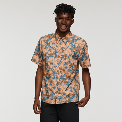 Estival Button Up Shirt - Print - Men's - Galactic Lemongrass - US 1385
